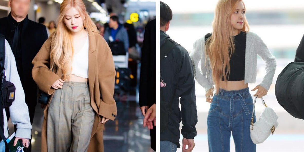 BLACKPINK member Rose's fashion and her Best Airport Looks