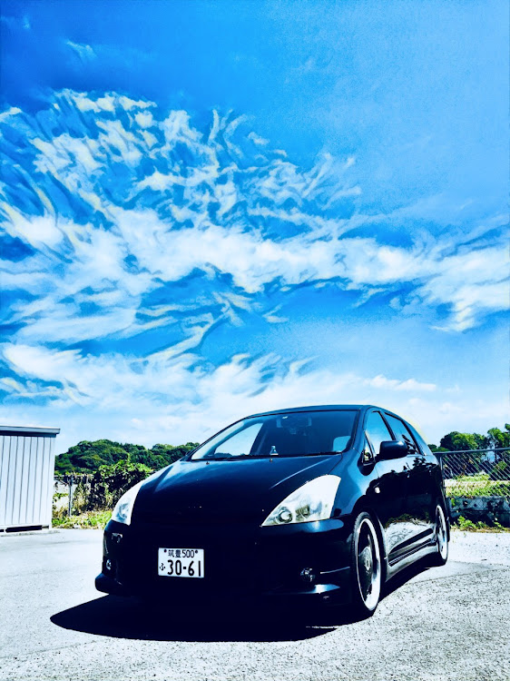 ウィッシュのドライブ・田舎ならではに関するカスタム事例の投稿画像8枚目