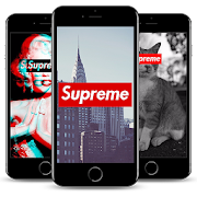 Supreme Wallpaper Background 4K HD  Icon