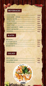 Meeshu's Restaurant menu 5