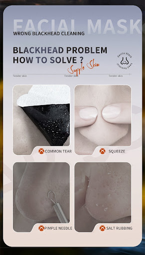 Title 9, Blackhead Removal Deep Cleansing Mask, Controls...