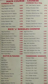 Aahar Restaurant menu 3