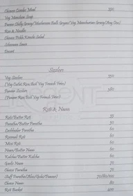 The Regent Veg Restaurant menu 3