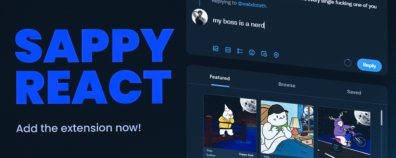 Sappy React Preview image 1