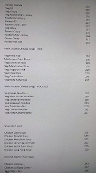 KK Cafe And Chinese Corner menu 3