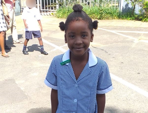 Six-year-old Alexia Nyamadzawo's body was found in a sugarcane field in KwaZulu-Natal on Tuesday.