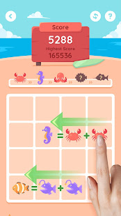 Merge Ocean 2048 1.0.0 APK + Mod (Unlimited money) untuk android