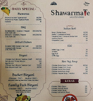 Shawarmate menu 3