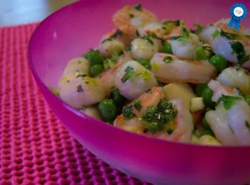 Italian Shrimp and Scallop Salad