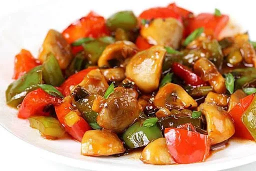 Crispy Chilli Mushroom [Serves 2]