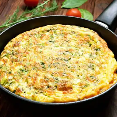 Stuffed Vegetable Cheese Omelette (2 Eggs)