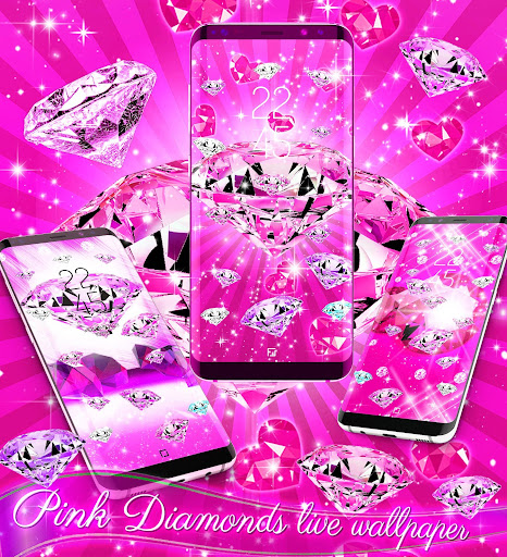 Download Pink diamonds live wallpaper Google Play apps - aCXRZaylJQUR |  mobile9