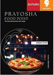 Prayosha Food Point menu 1