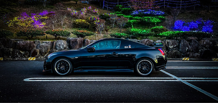 スカイラインクーペの日曜出勤・仕事場駐車場・イルミネーションと愛車・クリスマスプレゼントありがとう・プロポーズ大作戦に関するカスタム事例の投稿画像1枚目