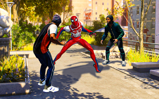 Screenshot Spider Hero Man City Battle