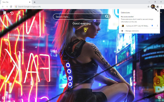 Cyberpunk 2077 Judy Best Wallpaper New Tab