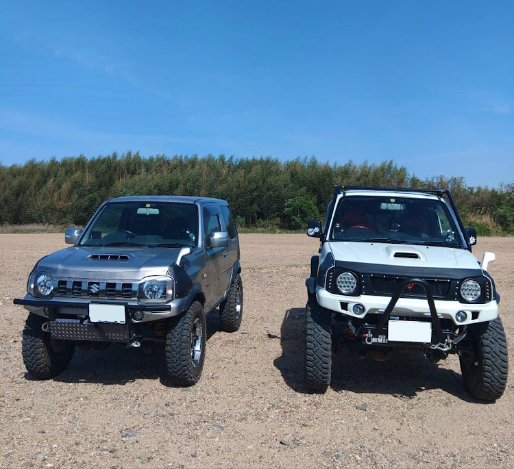ジムニーの愛車の横顔・ダウンギア⚙ブラザーズ募集中・バス釣り・愛犬と一緒に関するカスタム事例の投稿画像2枚目