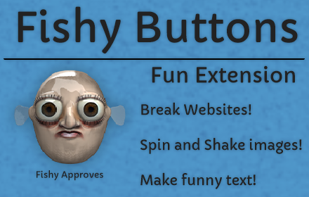 Fishy Buttons chrome extension