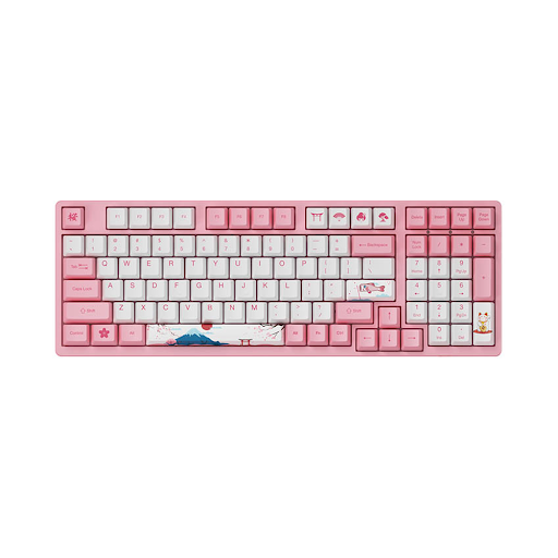 Bàn phím cơ Akko 3098 v2 World Tour Tokyo (Akko Pink Switch V2)