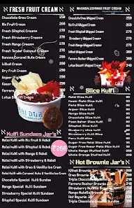 Alice In Gelatoland menu 1