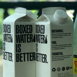 Boxed water