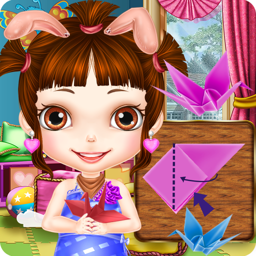 Princess Fold Paper Crane-Girl 教育 App LOGO-APP開箱王