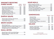 Onvi's Soup Station menu 1