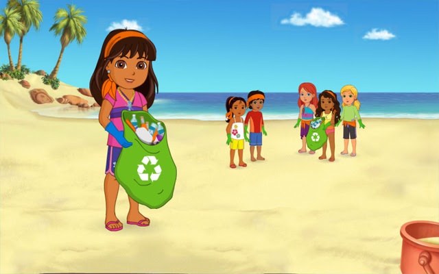 Dora and Friends Mermaid Treasure Game