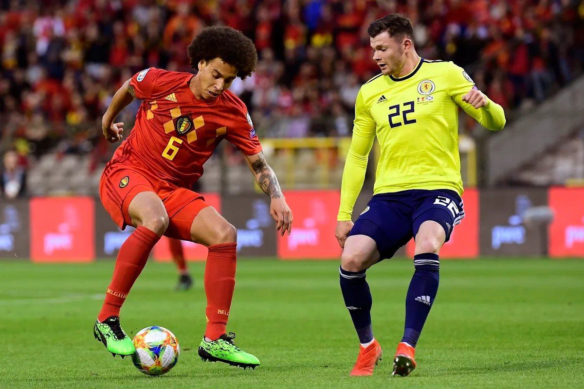 Witsel : "We zijn nu sterker dan voor het WK in Rusland"