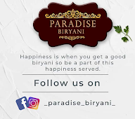 Paradise Biryani menu 1