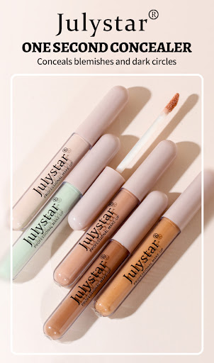 Title 7, Beauty Face Cover Fleck Concealer 6 Colors Long...