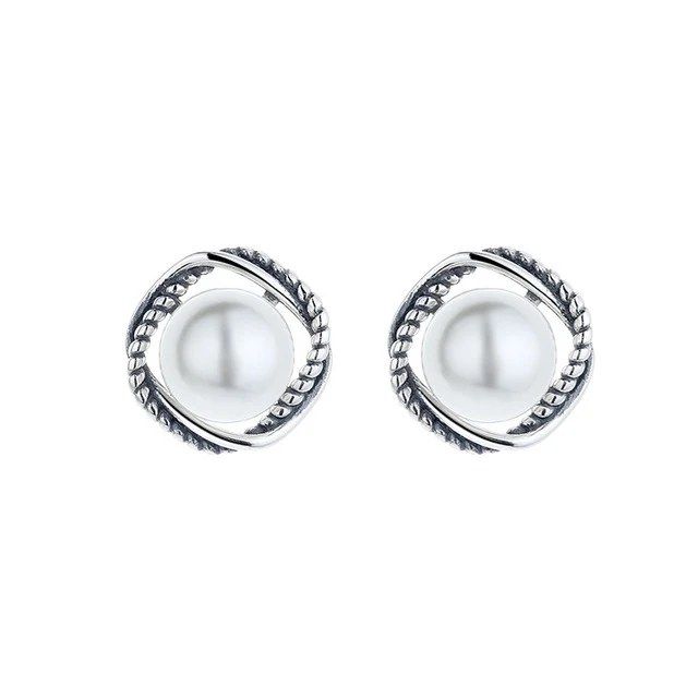 Title 2, S925 Sterling zilveren oorstekers in lichte, lu...