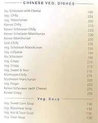 Vilas Restaurant & Bar menu 7