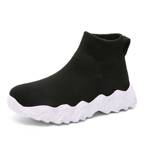 Title 2, Thick Soled Solid Color Childrens Casual Shoes...