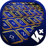 Royal Blue Keyboard Apk