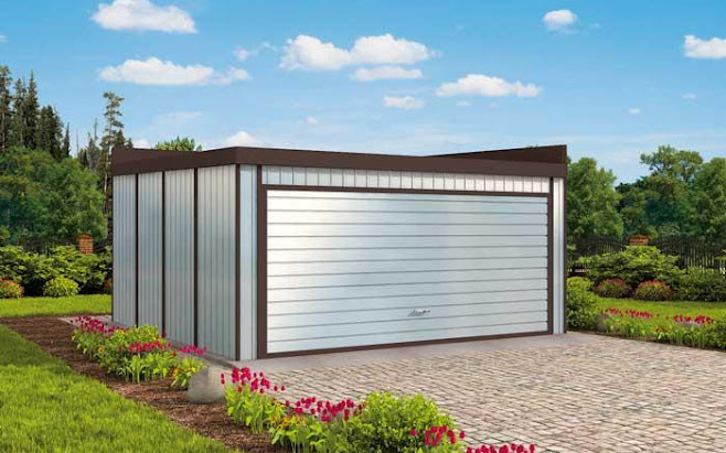 projekt GB9 Garaż Blaszany