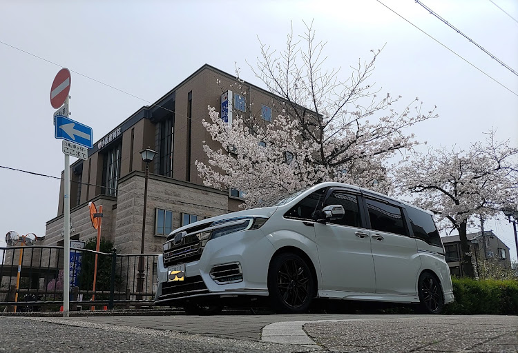 ステップワゴンスパーダの桜コラボ・4月も宜しくお願いします🌸・ステップワゴン・サクラと愛車・大阪の桜に関するカスタム事例の投稿画像8枚目