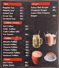 #Tag Tea Cafe menu 1