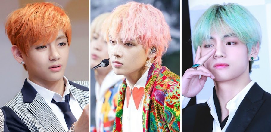 Here Are All The 20 Different Hair Colors And Styles That BTS's V Has ...