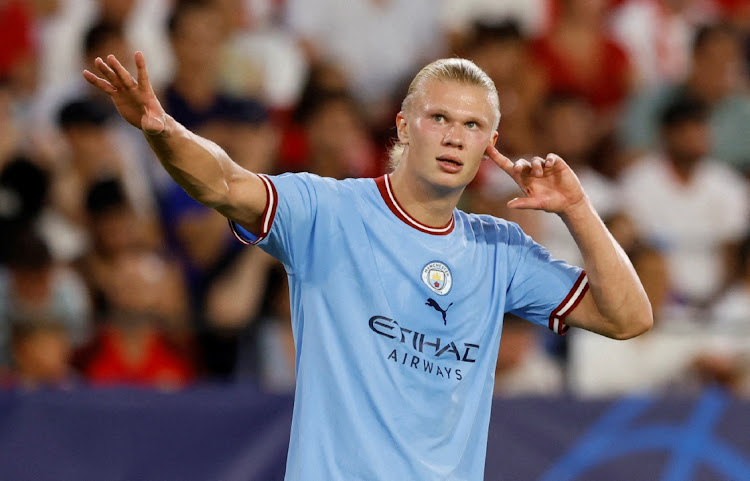 Manchester City's Erling Braut Haaland. Picture: REUTERS/MARCELO DEL POZO