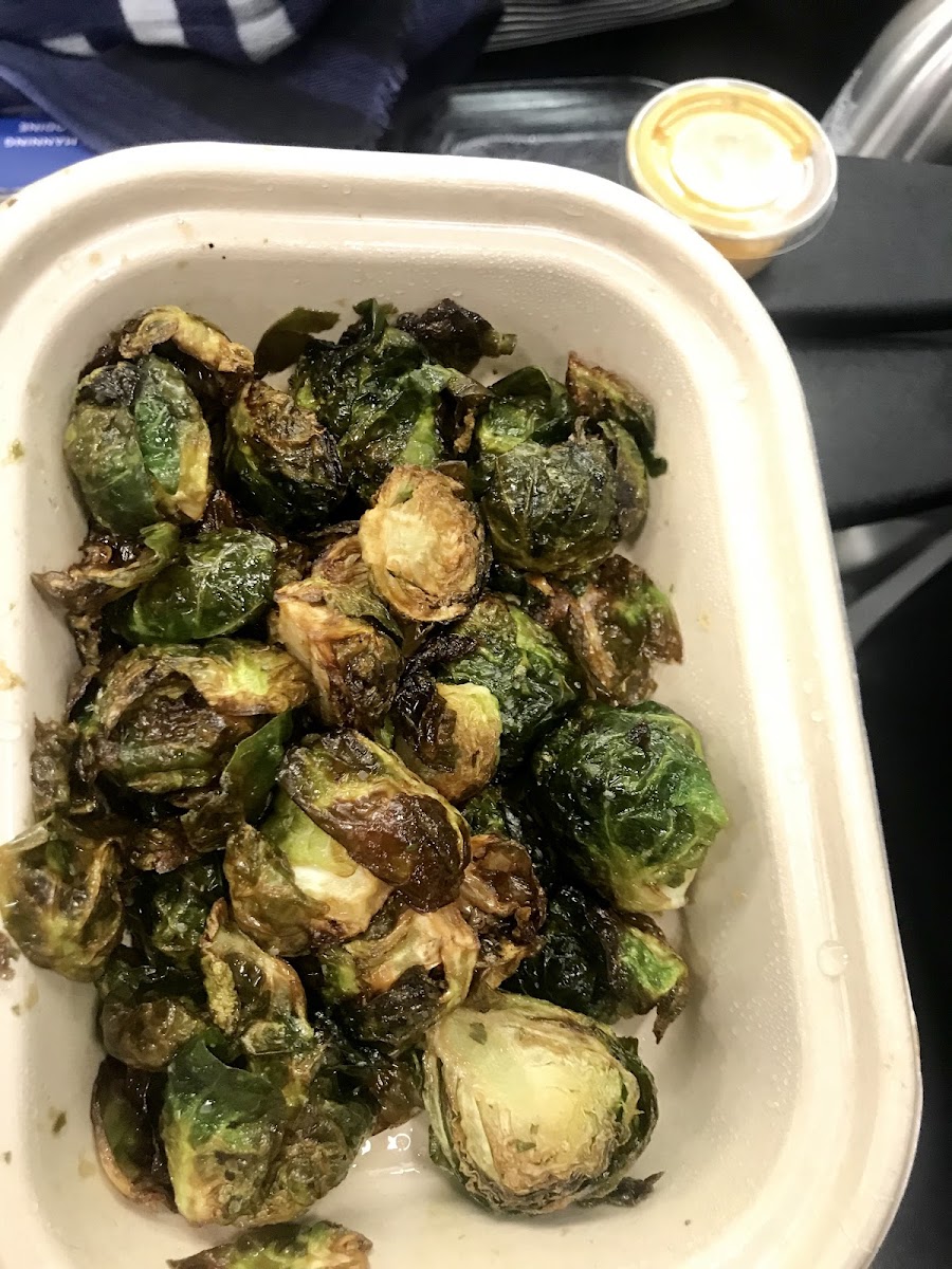 Some of the best Brussel sprouts.