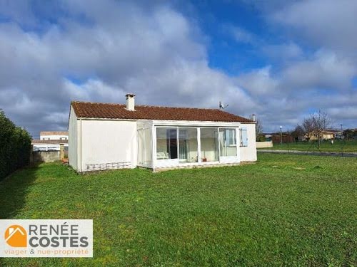 Vente viager 3 pièces 70 m² à Mirambeau (17150), 65 455 €