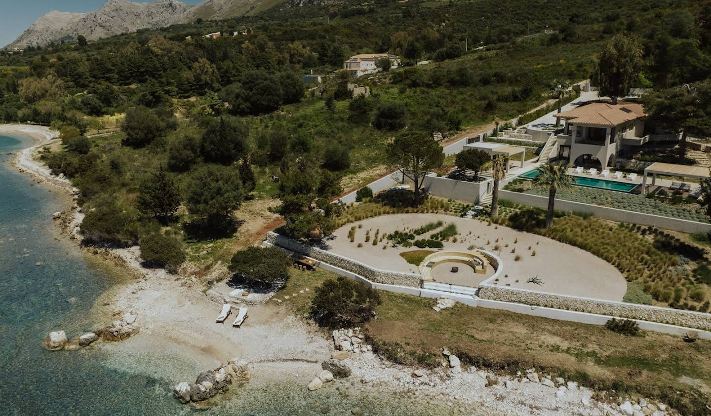 Villa avec jardin et terrasse Leucade