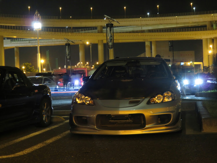 インテグラのドライブ・インテグラ DC5・大黒PA・首都高・HONDAに関するカスタム事例の投稿画像2枚目
