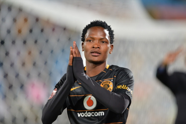 Wiseman Meyiwa during the Absa Premiership match between Mamelodi Sundowns and Kaizer Chiefs at Loftus Versfeld on October 17, 2017 in Pretoria, South Africa.