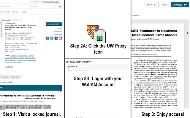 UWaterloo Proxy Link chrome extension