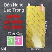 (N4)Miếng Dán Màn Hình Siêu Mỏng Dẻo Nano Cường Lực Dcx - 9H Oppo A5 2020/A9 2020