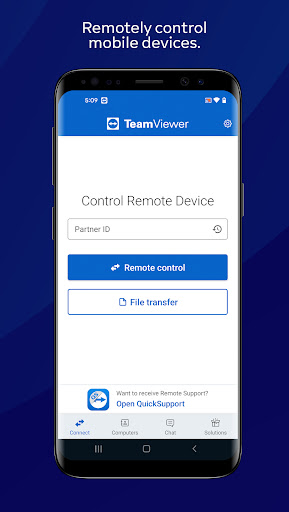 Screenshot TeamViewer Remote Control