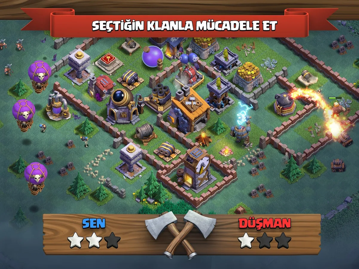   Clash of Clans- ekran görüntüsü 