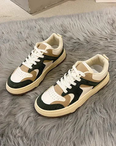 Damskie Buty Codzienne na Płaskiej - 3